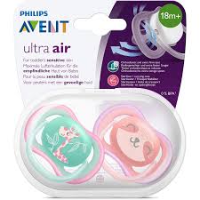 Chupete Avent Ultra Air +18 Meses X2- Scf 349/12