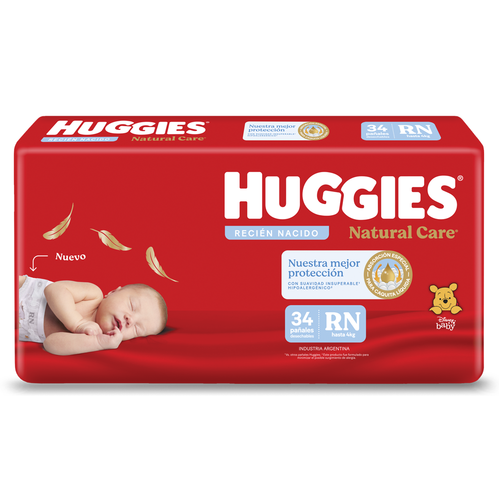 Huggies Natural Care Rn X34