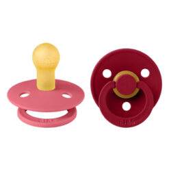 Chupete Bibs Coral/ruby 6+
