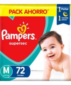 Pampers Supersec Xtplus Medx72