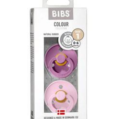 Chupete Bibs- Lavender/baby Pink 6-18