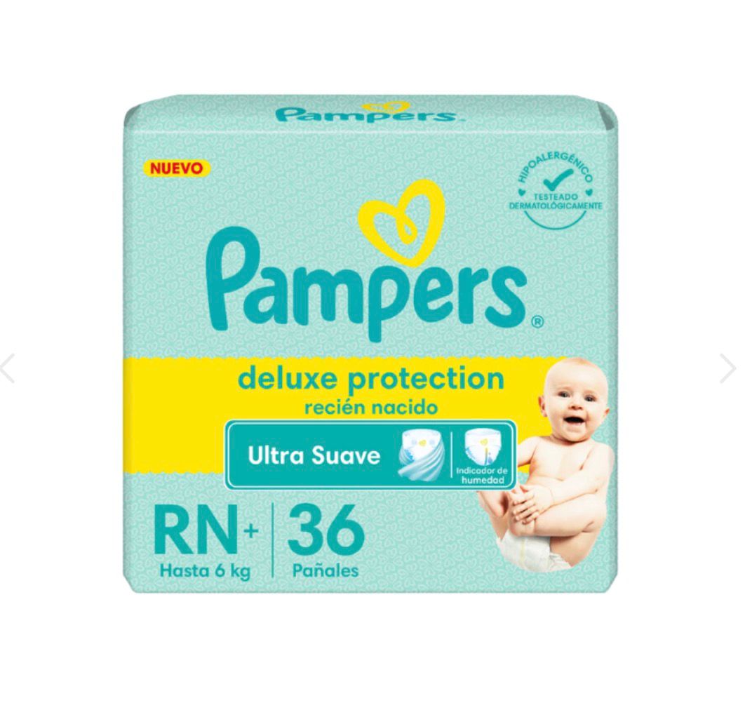 Pampers Premiun Care R/n+ X36 6kg