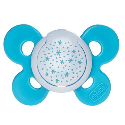 Chupete Luminoso Chicco Physio Forma Estrellitas- 16-36