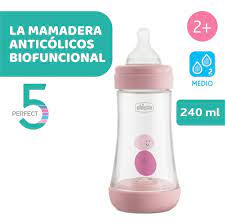 Mamadera Perfect 5 240ml Chicco- Girl