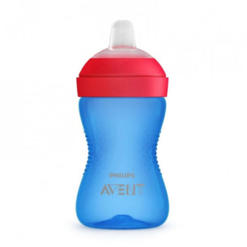 Vaso Antiderrame Avent Con Pico De Silicona Blue- 300ml/scf802/01