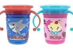Vaso 360 Con Relieve Nuby- 240ml