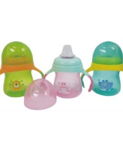 Vaso Con Pico De Silicona Y Asas Infantec-150ml