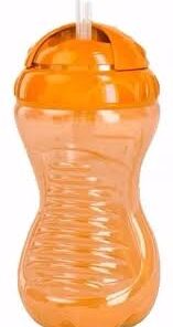 Vaso Con Sorbete Antiderrame Nuby 300ml- Twist