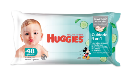 Toallitas Humedas 4 En 1 Huggies- X48 (1)