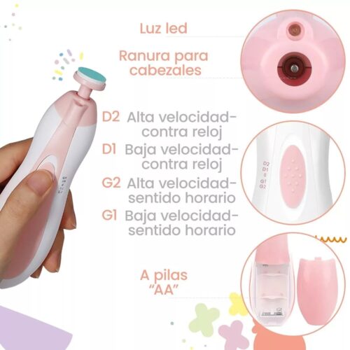 LiMA ELECTRiCA PARA BEBES, niños y adultos