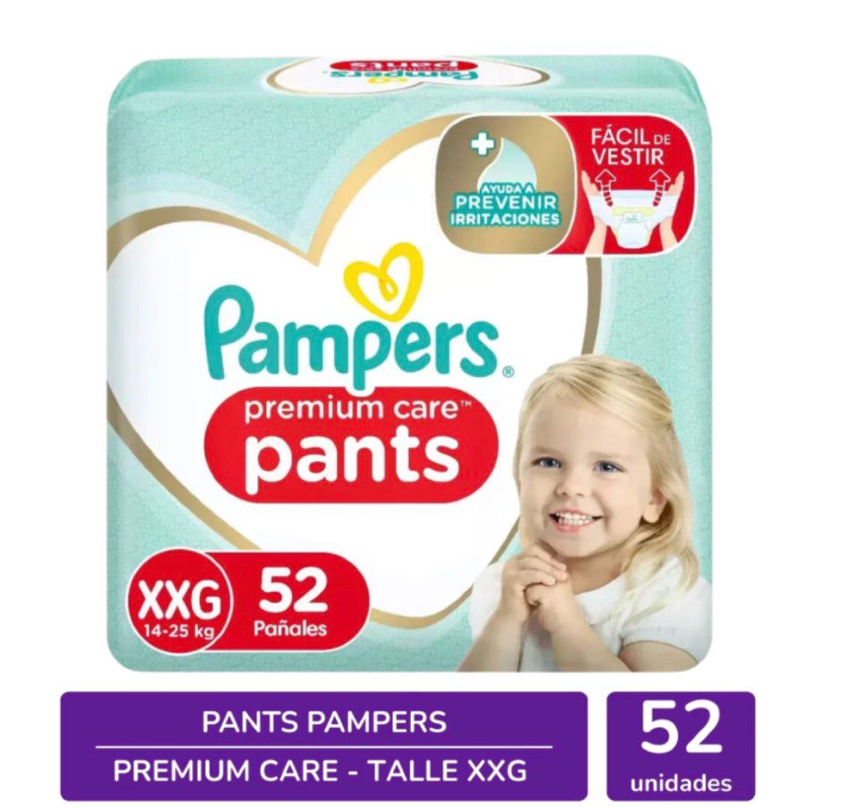 pantsxxg Pampers Pants Premiun Care Xxg- X52