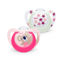 Chupete Nuk Star Luminoso Panda 6-18