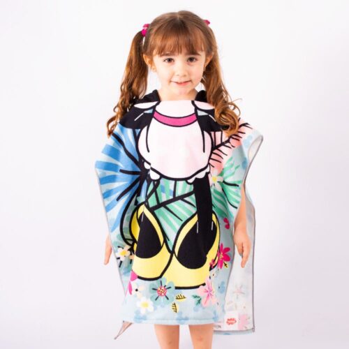 Poncho Minnie Secado Rapido- Piñata (1)