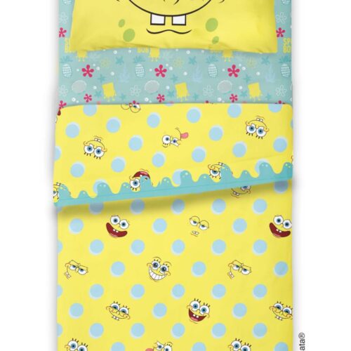 Sabana Bob Esponja Piñata 1-1/2 Cama
