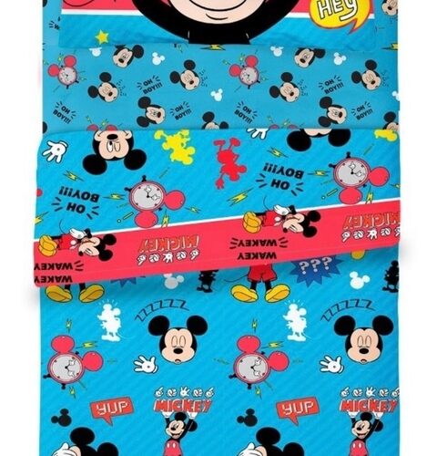 Sabana Mickey Blue- Piñata 1-1/2 Cama