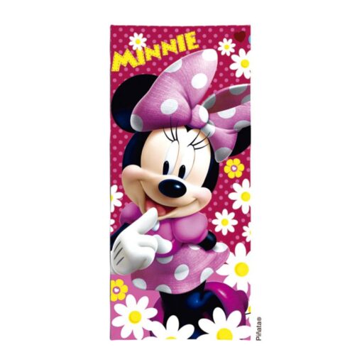 Toallon Minnie Microfibra- Piñata