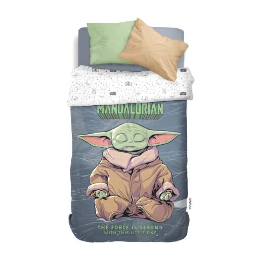 Acolchado Baby Yoda Piñata 1-1/2 Plaza