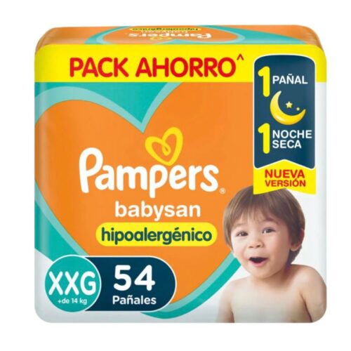 Pañal Pampers Babysan Hiperpack