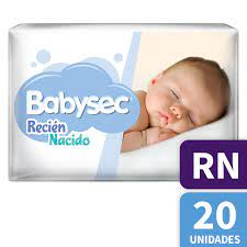 Pañal Babysec Premium R/n X20