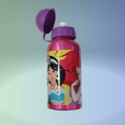 Botella Aluminio 400ml Princesas