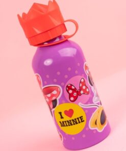 Botella De Aluminio Minnie 400ml