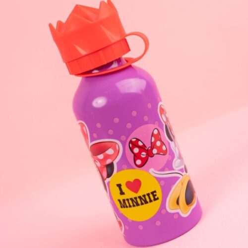 Botella De Aluminio Minnie 400ml