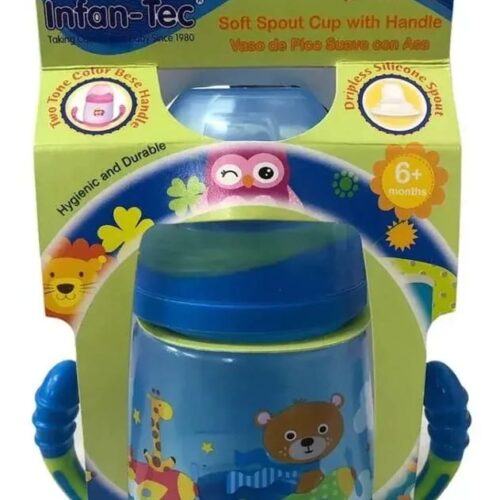 Vaso Con Asas Y Pico De Silicona- 6+ (1)