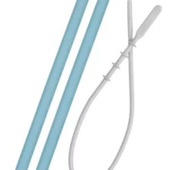 Flexi Straws Minikoioi- Blue & Brush