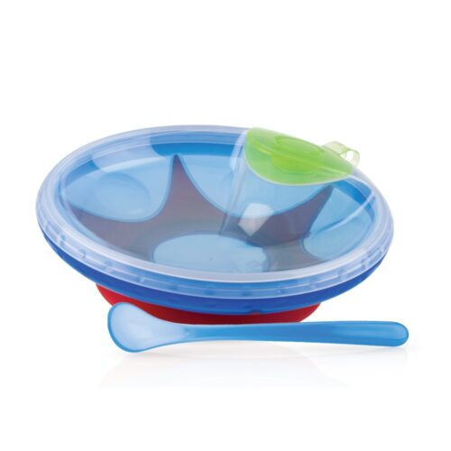 Plato Térmico con cuchara- Nuby
