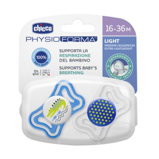 Chupete Chicco Physio Ligght- Boy 16-36