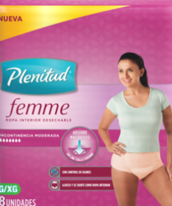 Ropa Interior Femme G X8- Plenitud