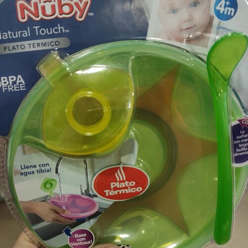 Plato Térmico con cuchara- Nuby