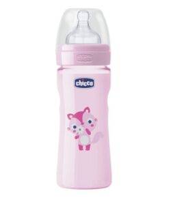 Mamadera Chicco Wellbeing X 250ml- Pink