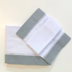 Sabana para Cuna- Tusor Gris
