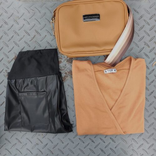 Pantalon Cuero Ecologico para Embarazada