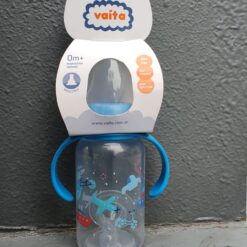 Mamadera Decorada Fina- 150ml (con asas)