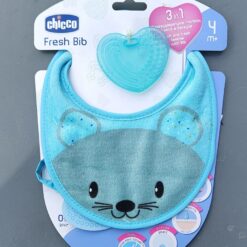 Babero Con Mordillo- Blue