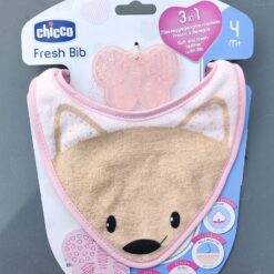 Babero Con Mordillo- Pink