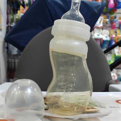 Mamadera de silicona- Linea premium