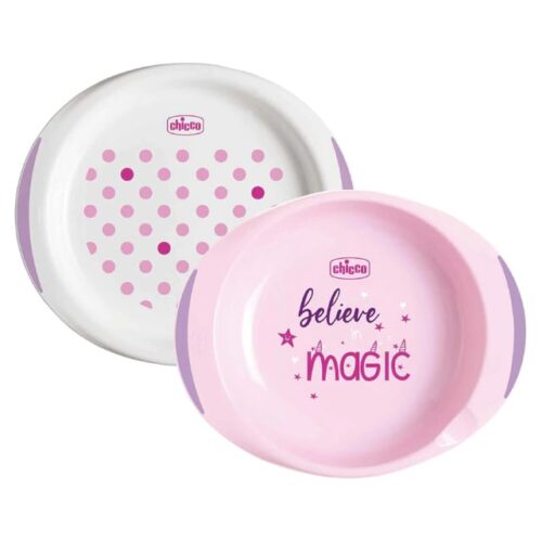Set De Platos Chicco- Pink