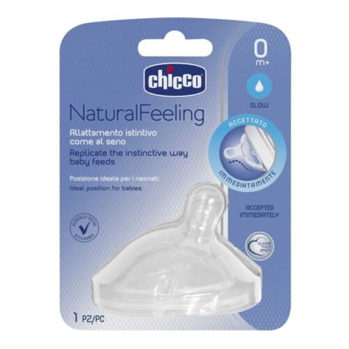 Tetina Natural Feeling Chicco- 0+ (1)