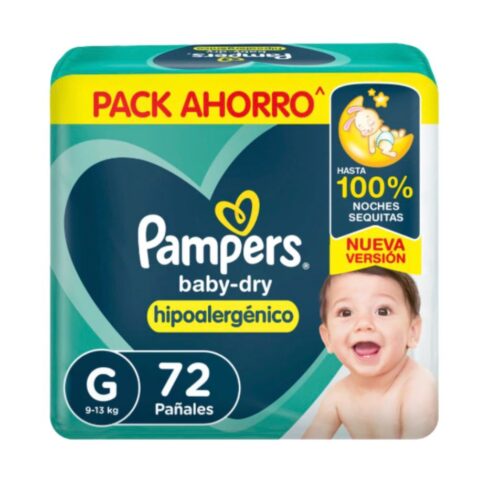 Pañales Baby-dry (hiper pack)