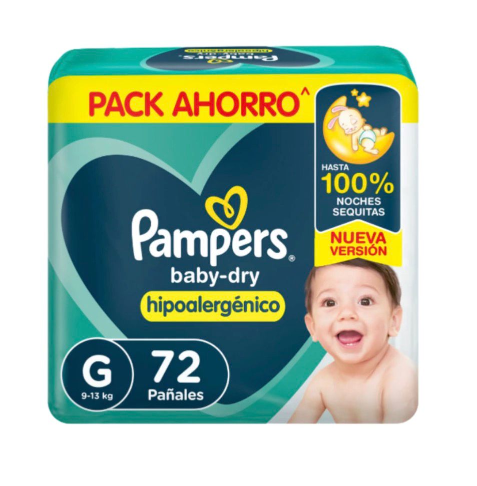 Pañales Baby-dry (hiper pack)