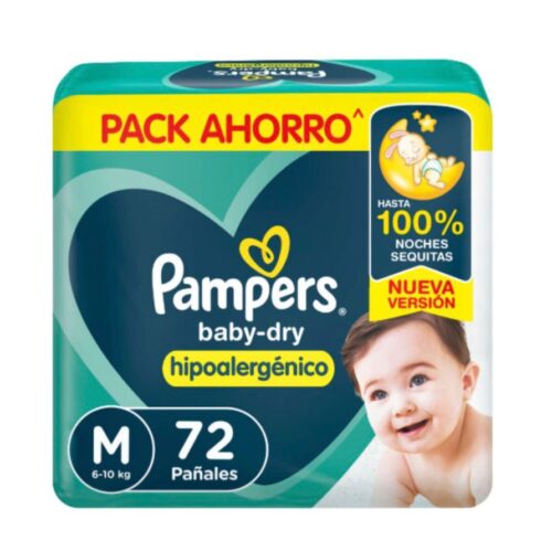 Pañales Baby-dry (hiper pack)
