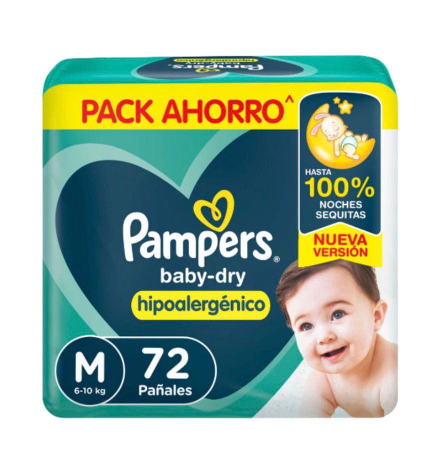 Pañales Baby-dry (hiper pack)
