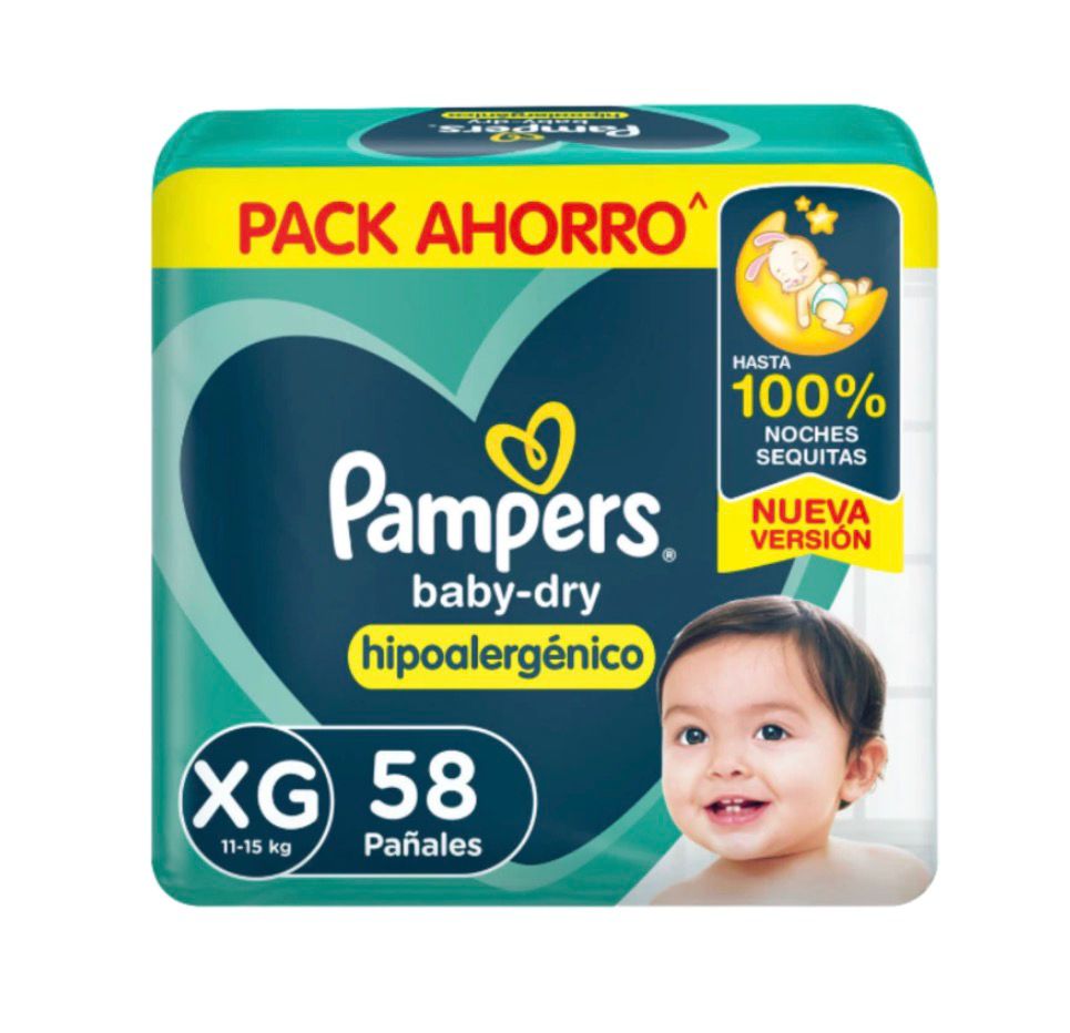 Pañales Baby-dry (hiper pack)
