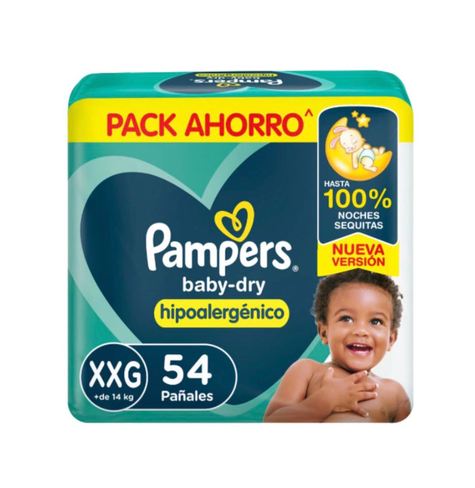 Pañales Baby-dry (hiper pack)