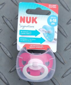 Chupete Nuk Signature Pink 6-18 -x1