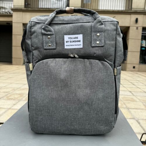 Mochila Maternal Cuna- Gris
