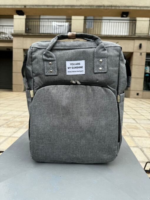 Mochila Maternal Cuna- Gris